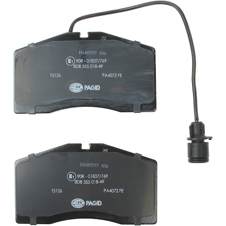 Pagid Brakes Disc Brake Pad, 355018491 355018491